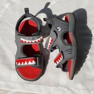 LIGHT UP SHARK SANDALS